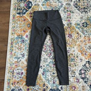 LULULEMON LEGGINGS SIZE 8 DARK GREY